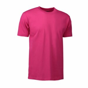 Nybo Pink Herre Basic T-Shirt, slitesterk, klassisk modell