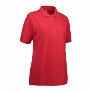 Nybo Rød Dame Prowear Polo - Ekstra slitesterk, lang levetid