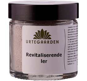 Urtegaarden Revitaliserende Ler – Naturlig ansiktsmaske for ren og frisk hud