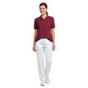 Nybo Bordeaux Dame Prowear Polo, Ekstra slitesterk, forkrympet