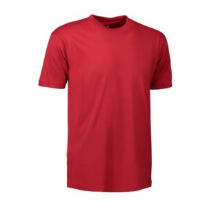 Nybo Rød Herre Basic T-Shirt, klassisk, beholder fasongen