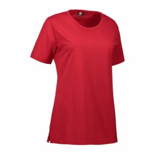 Nybo Rød Dame Prowear T-Shirt, Slitesterk, Formstabil