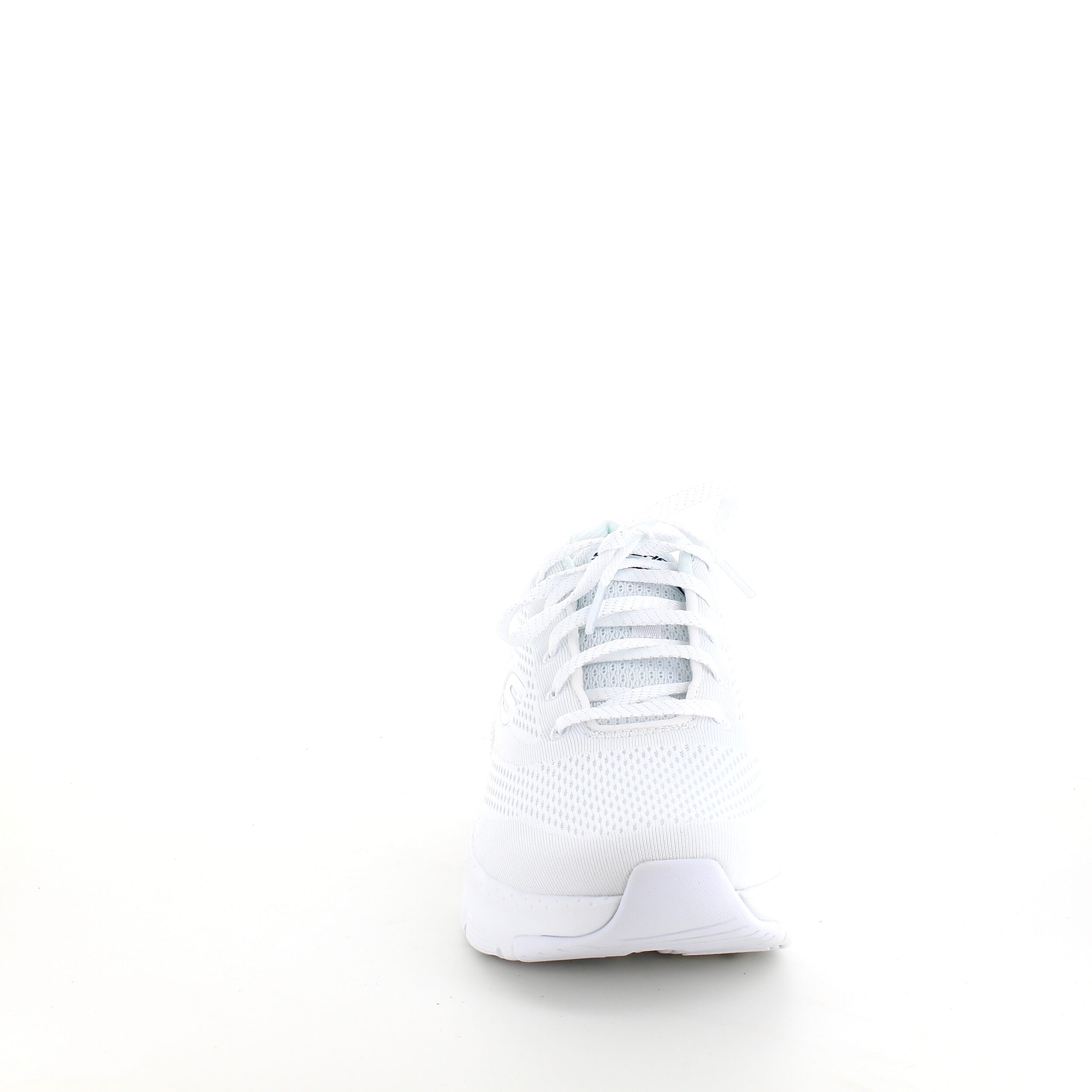 Hvit Skechers med ekstra svangstøtte