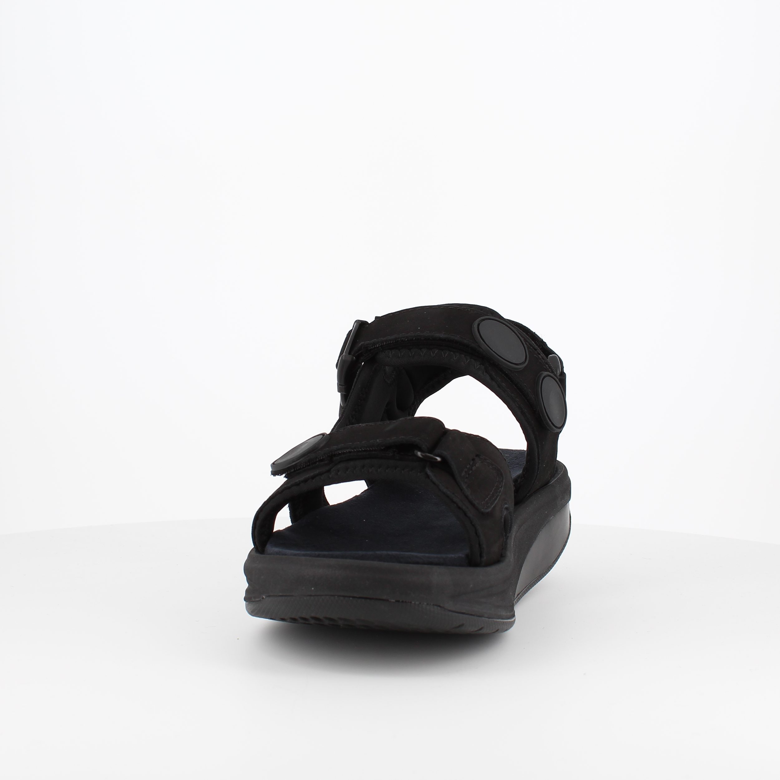 MBT Kisumu 3S sandal i sort – klassisk MBT-sandal