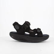 MBT Kisumu 3S sandal i sort – klassisk MBT-sandal