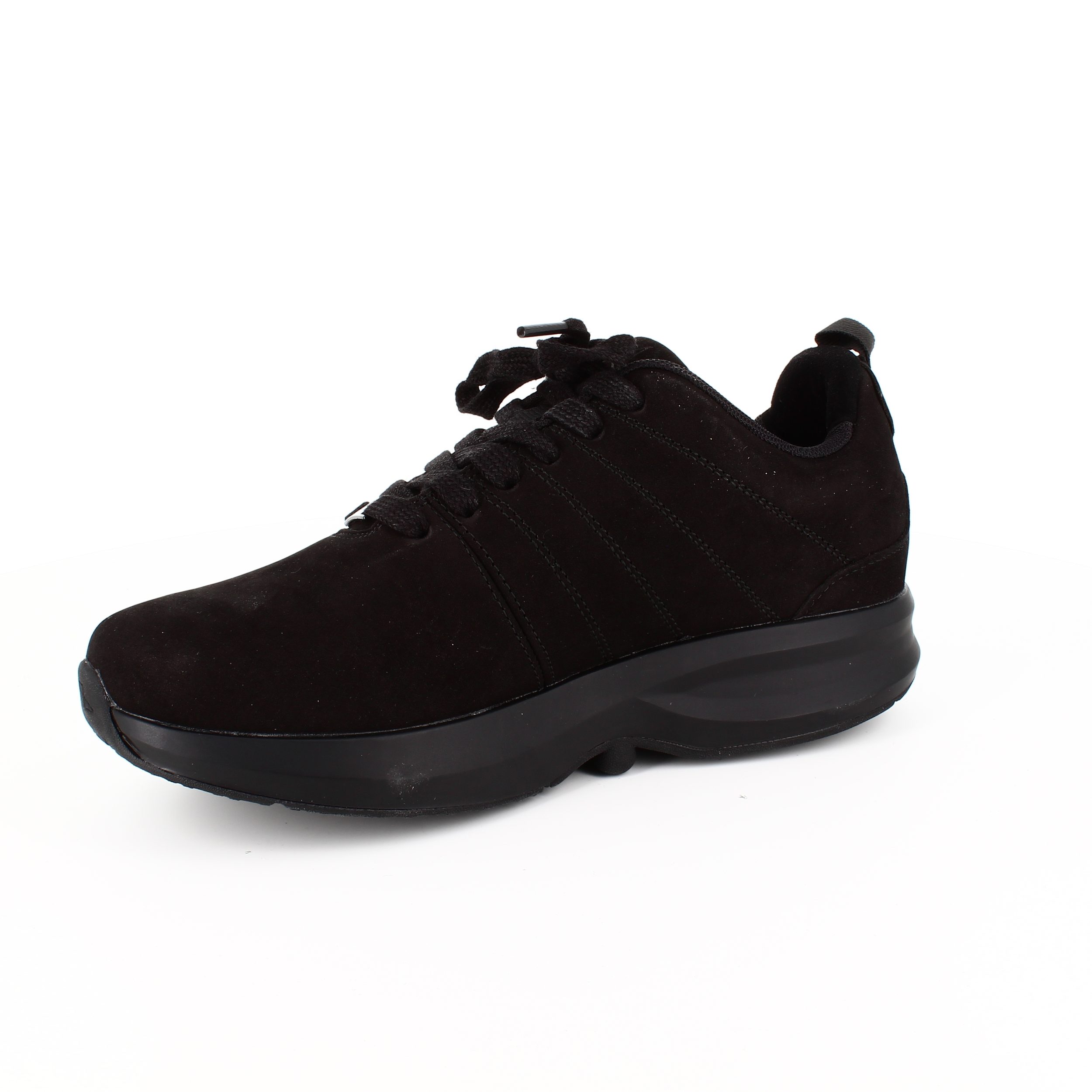 Svarte Gaitline-sneakers i nubuck-skinn