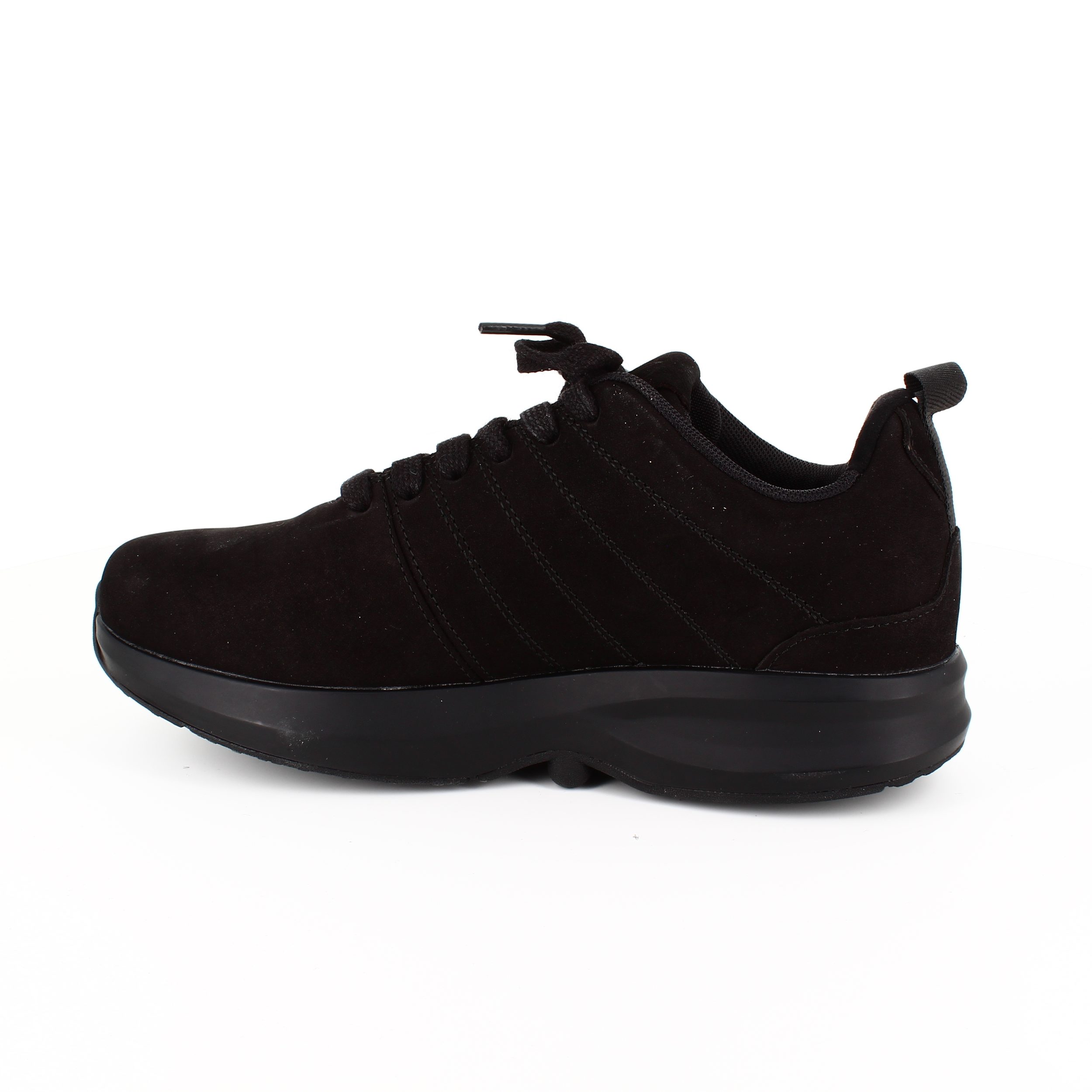 Svarte Gaitline-sneakers i nubuck-skinn