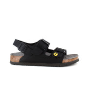 Svart Birkenstock Milano – ESD-godkjente såler