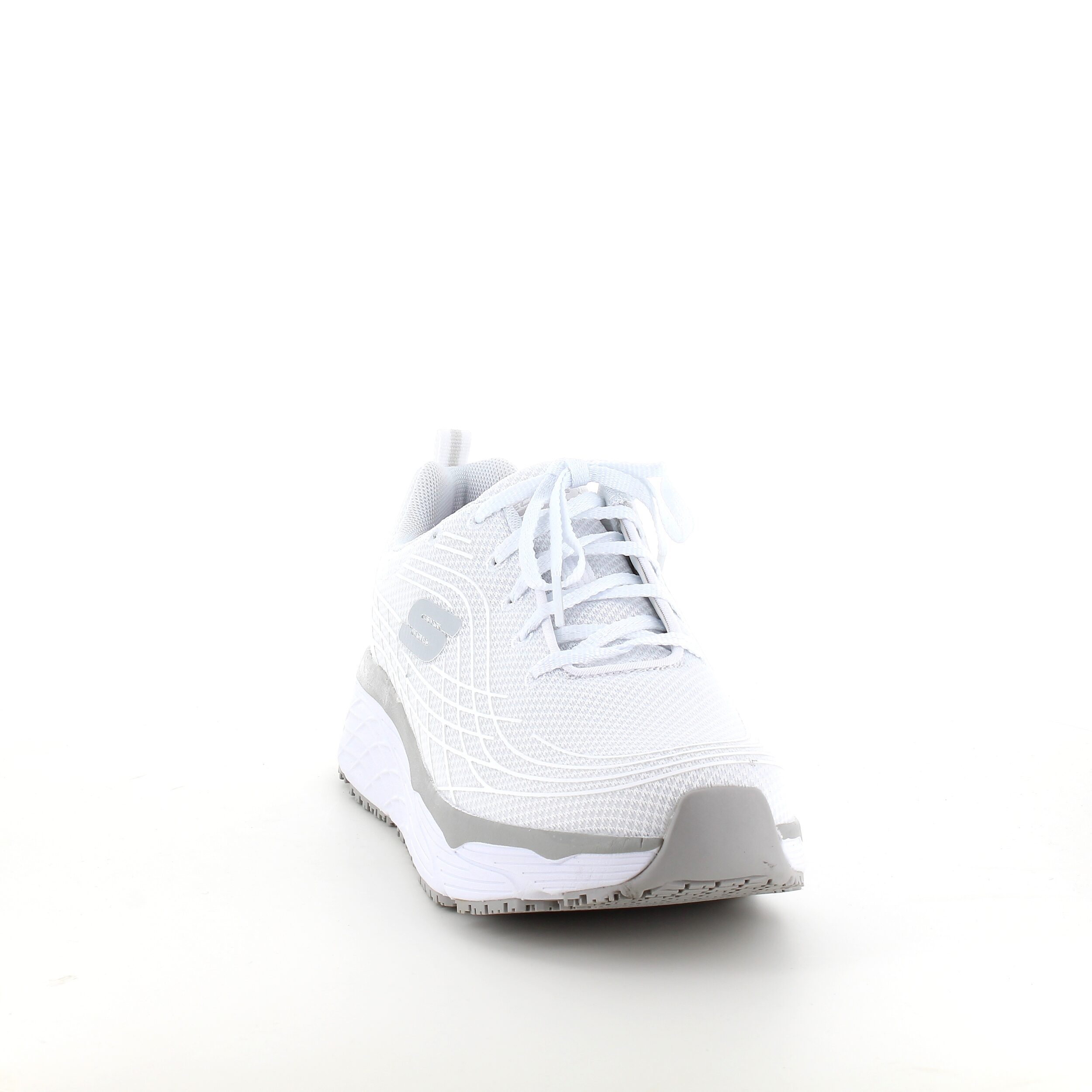 Skechers Work med maks cushioning-såler i hvit