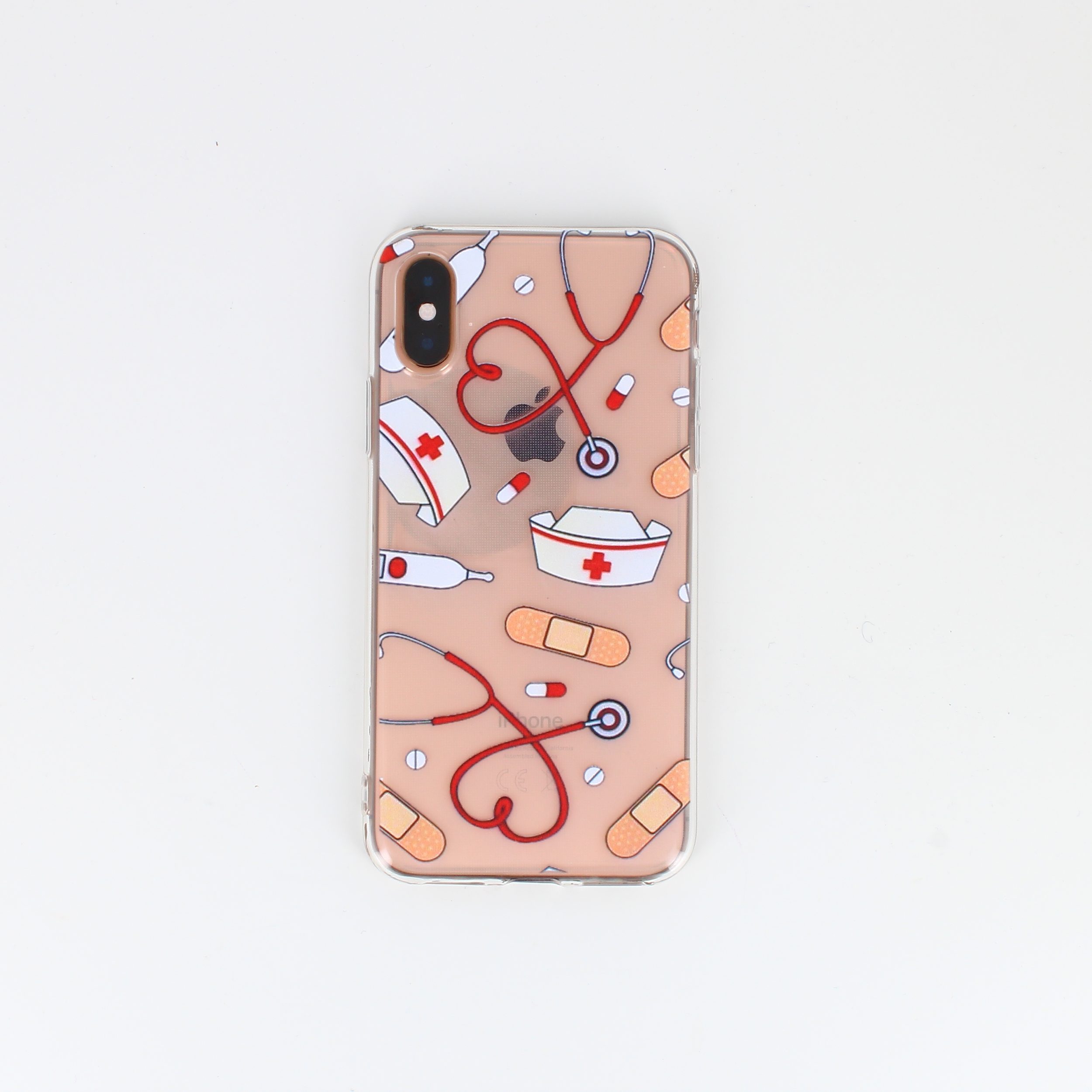 iPhone silikondeksel med flott print