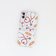 iPhone silikondeksel med flott print