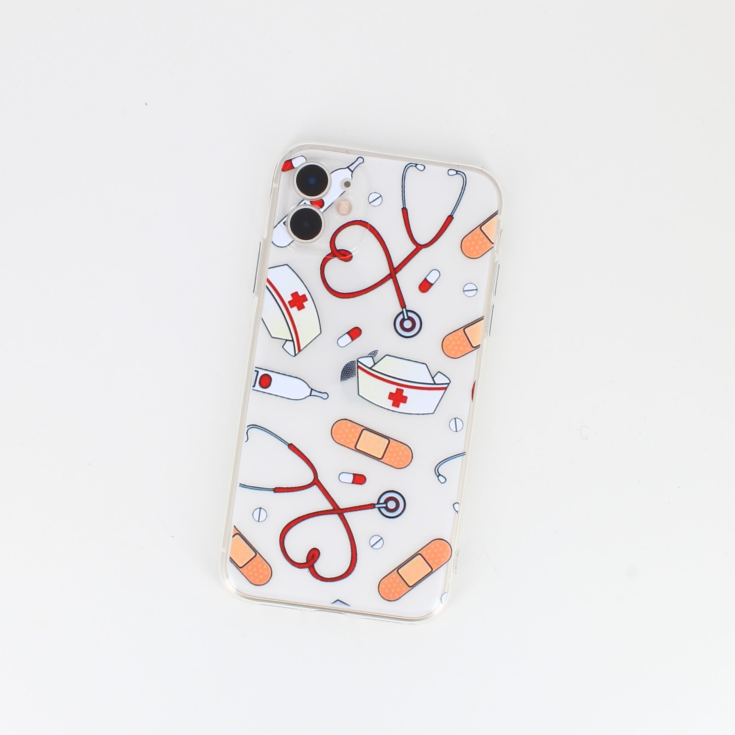 iPhone silikondeksel med flott print