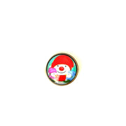 Pin med snømann