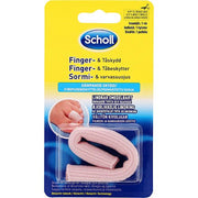 Scholl finger- og tåbeskytter – myk beskyttelse mot trykk, vabler og liktorn