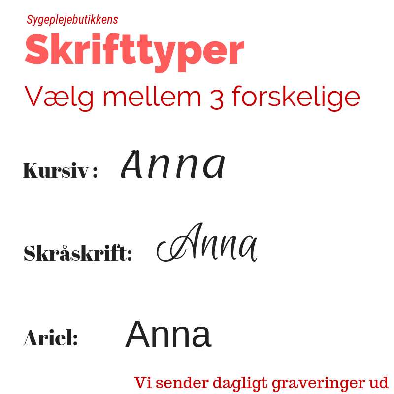 Liten pinsett med gravering