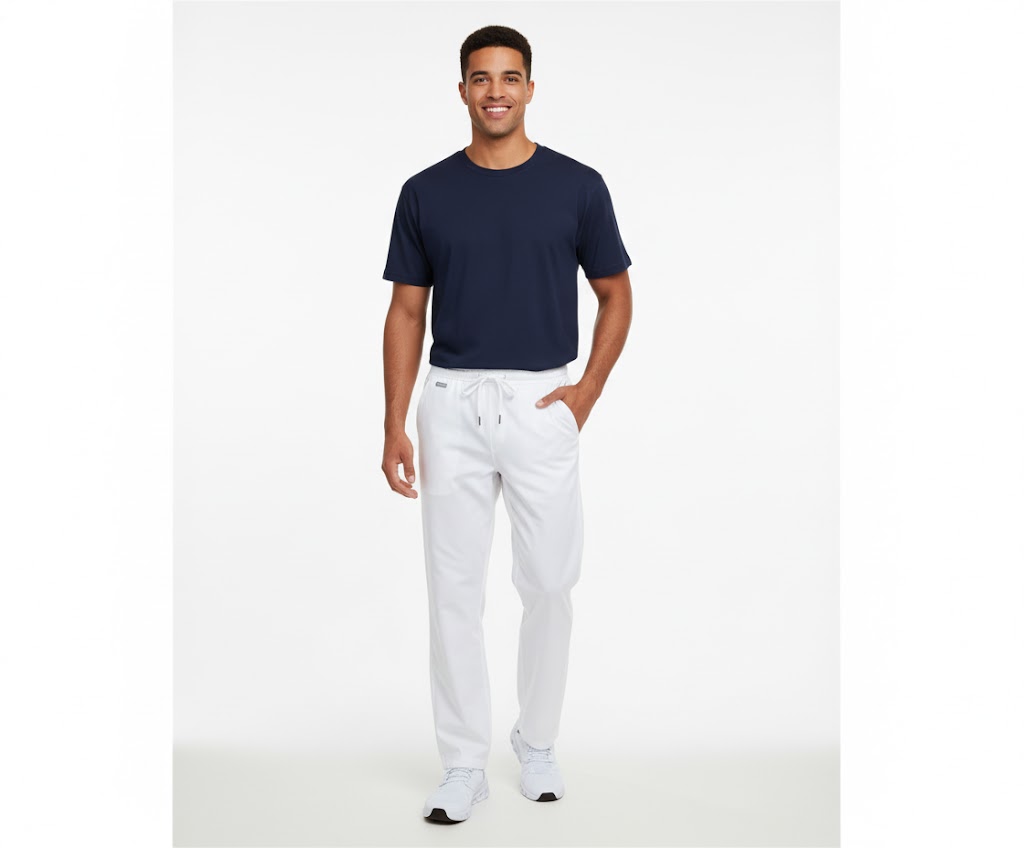 Nybo Navy Herre Basic T-Shirt, holdbar, klassisk modell