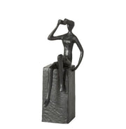 På utkikk, figur 18 cm