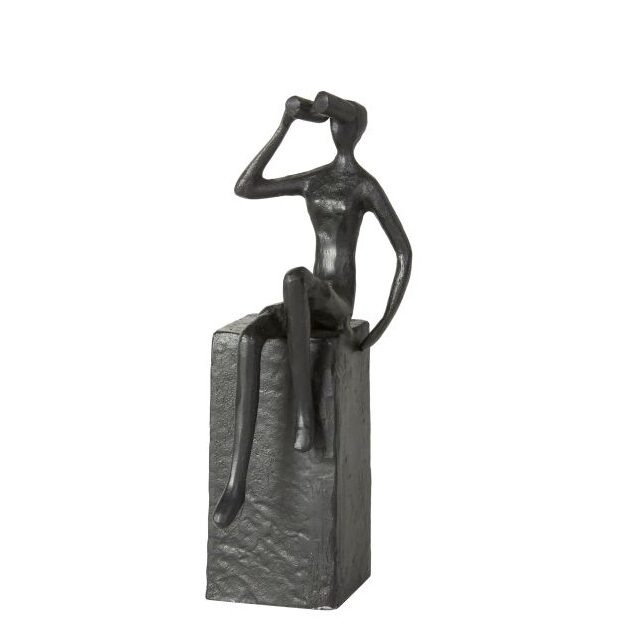 På utkikk, figur 18 cm