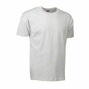 Nybo Snow Melange Herre Basic T-Shirt, klassisk modell, slitesterk