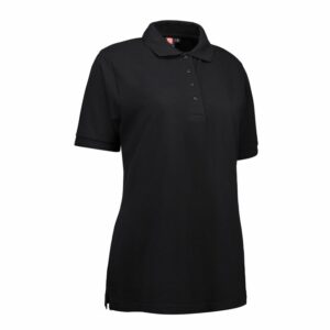 Nybo Sort Dame Prowear Poloshirt, Ekstra slitesterk