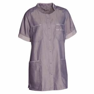 Nybo Bordeaux Dame Comfort Tunika, pustende, elastisk, kortermet