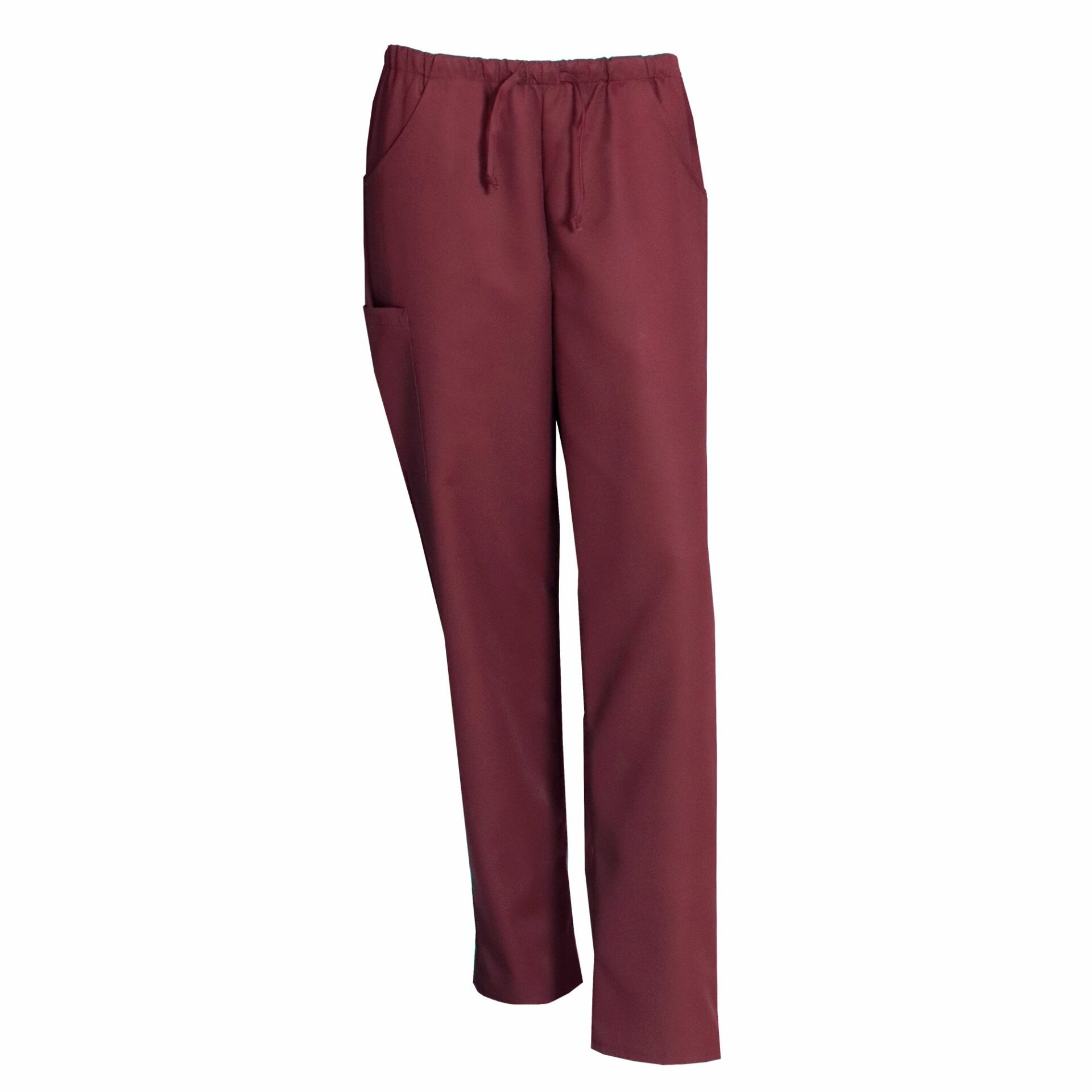 Nybo Bordeaux Unisex Heart Pull-on-bukser, slitesterke, pustende, romslig passform