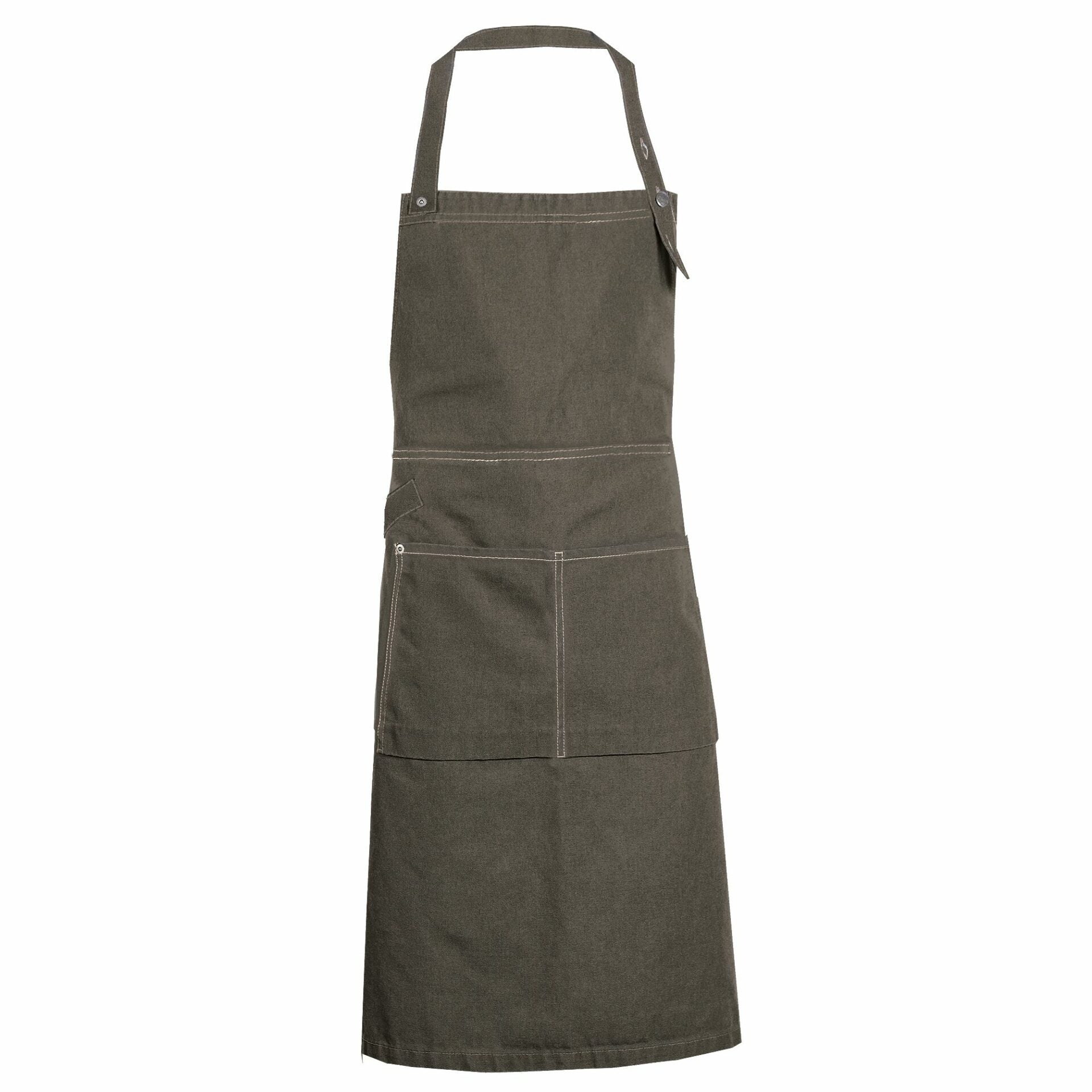 Nybo brun kuskeforkle New Nordic, justerbart, store lommer