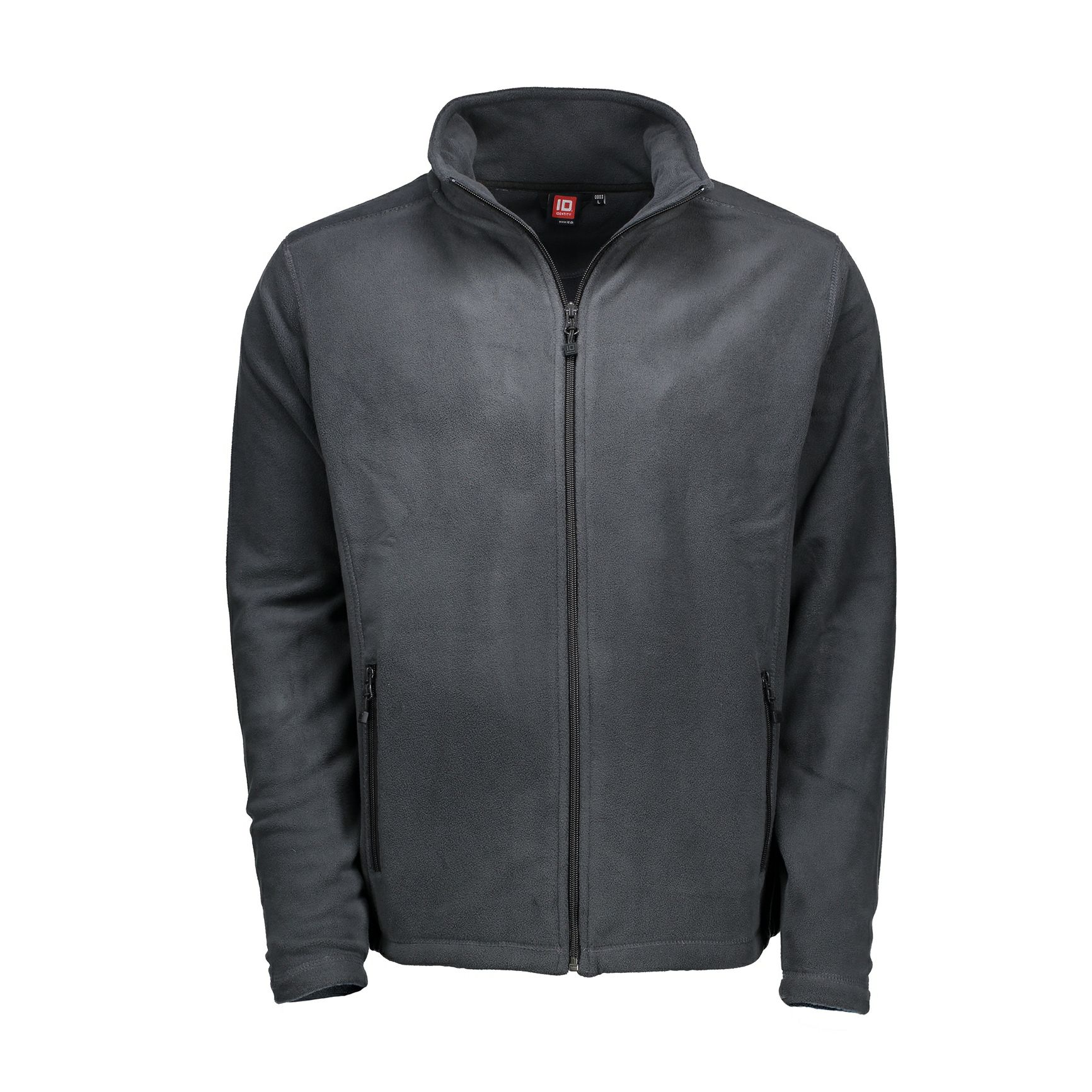 Nybo Grå Herrefleececardigan – Shirts & Outdoor, Antipilling, Elastisk