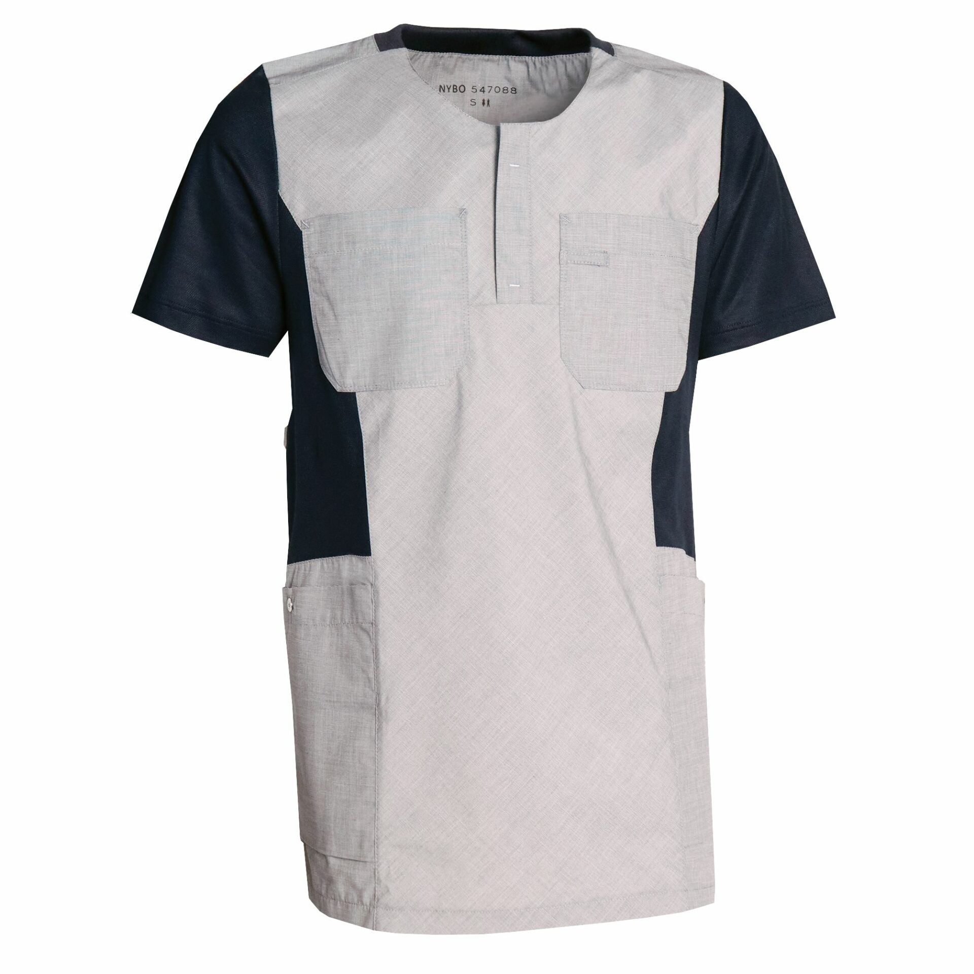 Nybo Grå Melange Unisex Sporty Mix Busseronne, Romslig, Pustende, Stretch