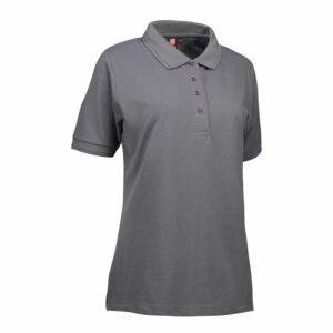 Nybo sølvgrå damepolo, Prowear, slitesterk