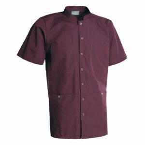 Nybo Bordeaux Unisex Nature-skjorte — slitesterk, regulerbar i ryggen