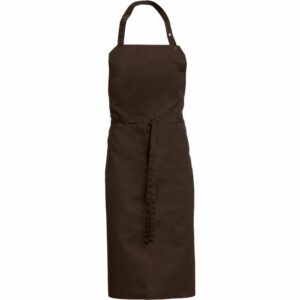 Nybo Brunt Unisex Forkle, Kuskeforkle, Justerbar Passform