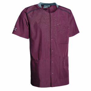 Nybo Bordeaux Unisex Sporty Tunika, romslige lommer, justerbar