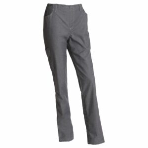 Nybo Grå Bliss damebukser — Pull-on, optimal passform, stretch