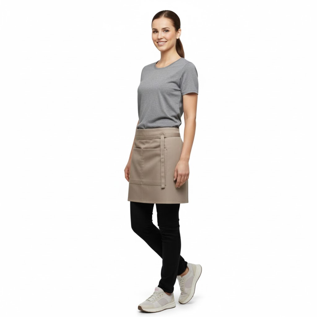 Nybo Khaki Unisex New Nordic Forkle, slitesterkt, 3D-lommer