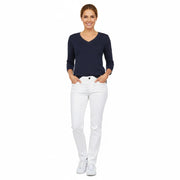 Nybo Hvit damejeans, Harmony, Twiggy-passform, stretch