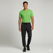 Nybo Sort Herre Garçon Street-Pants, Kort, Rib, Elastikk, Komfort