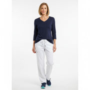 Nybo Navy Dame Prowear T-Shirt — slitesterk, figursydd