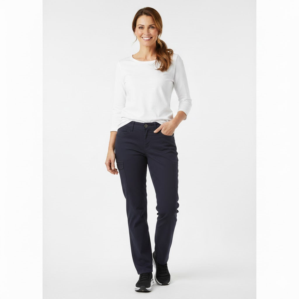 Nybo Navy Dame Super Cool Jeans, klassisk passform, 190 gsm