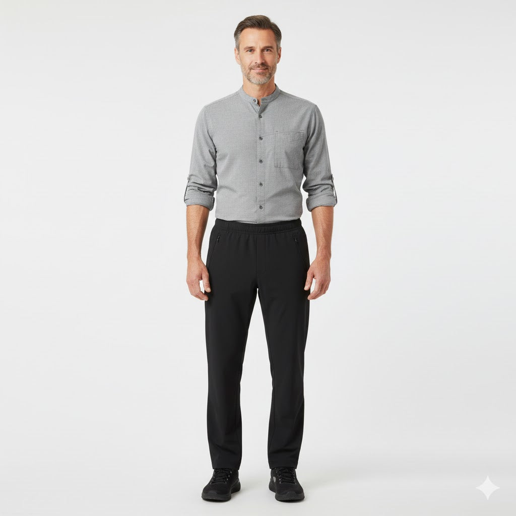 Nybo Koksgrå Unisex New Nordic Gastrojakke, Langermet, Strekkbar, Komfortabel