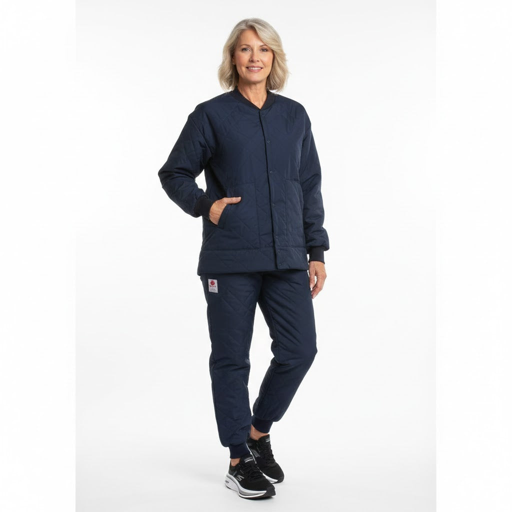 Nybo Clima Sport unisex termojakke, navy – slitesterk med ryggklaff
