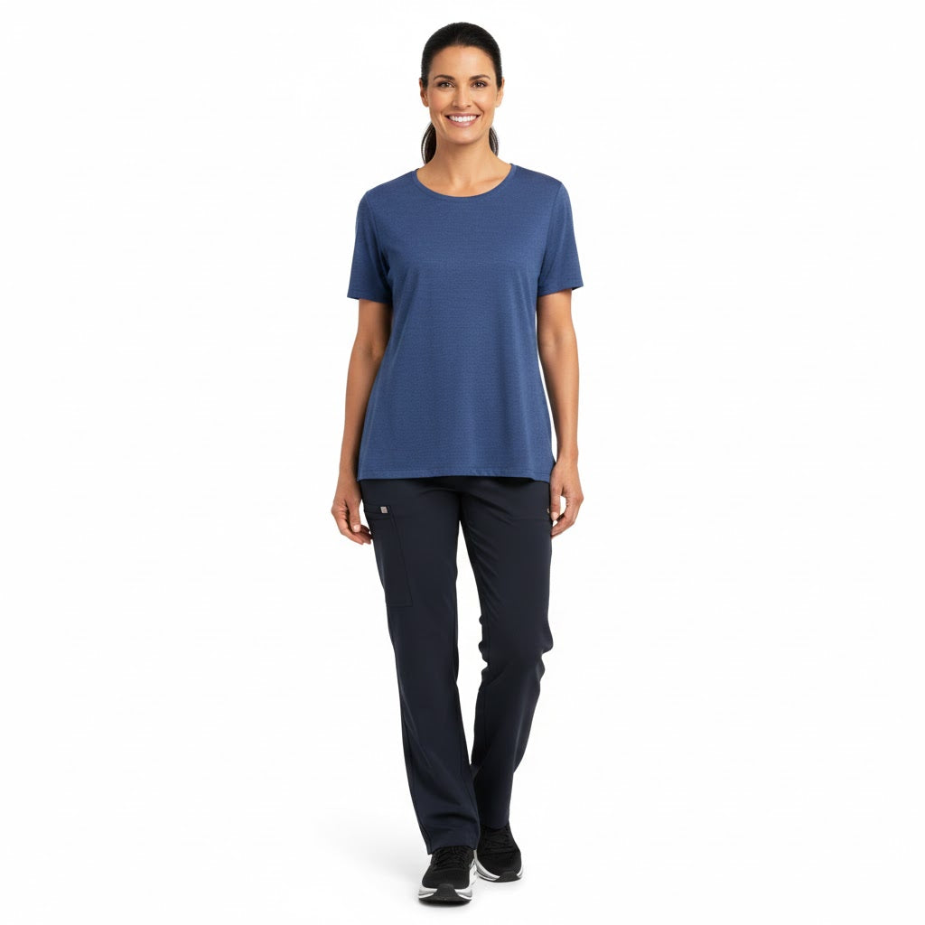Nybo Navy Unisex Sporty T800 Bukser, pull-on, stretch, justerbar lengde