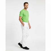 Nybo Hvite Herre Perfect Fit Chinos, Justerbar Midje, God Passform