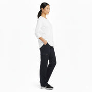 Nybo Navy Unisex Fusionbukser, bukse med oppbrett, fleksibel
