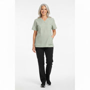 Nybo lime-stripet unisex busseronne Fresh — slitesterk, justerbar passform
