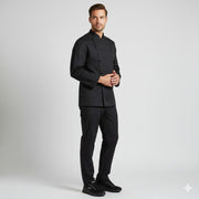 Nybo Svart Unisex Delight Kokkejakke – slitesterk og komfortabel