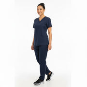 Nybo Navy Unisex Heart Pull-on bukser — pustende, romslig passform