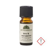 Urtegaarden Uro & Nervøsitet Aromaterapiolje – Beroligende duft for avslapning og velvære
