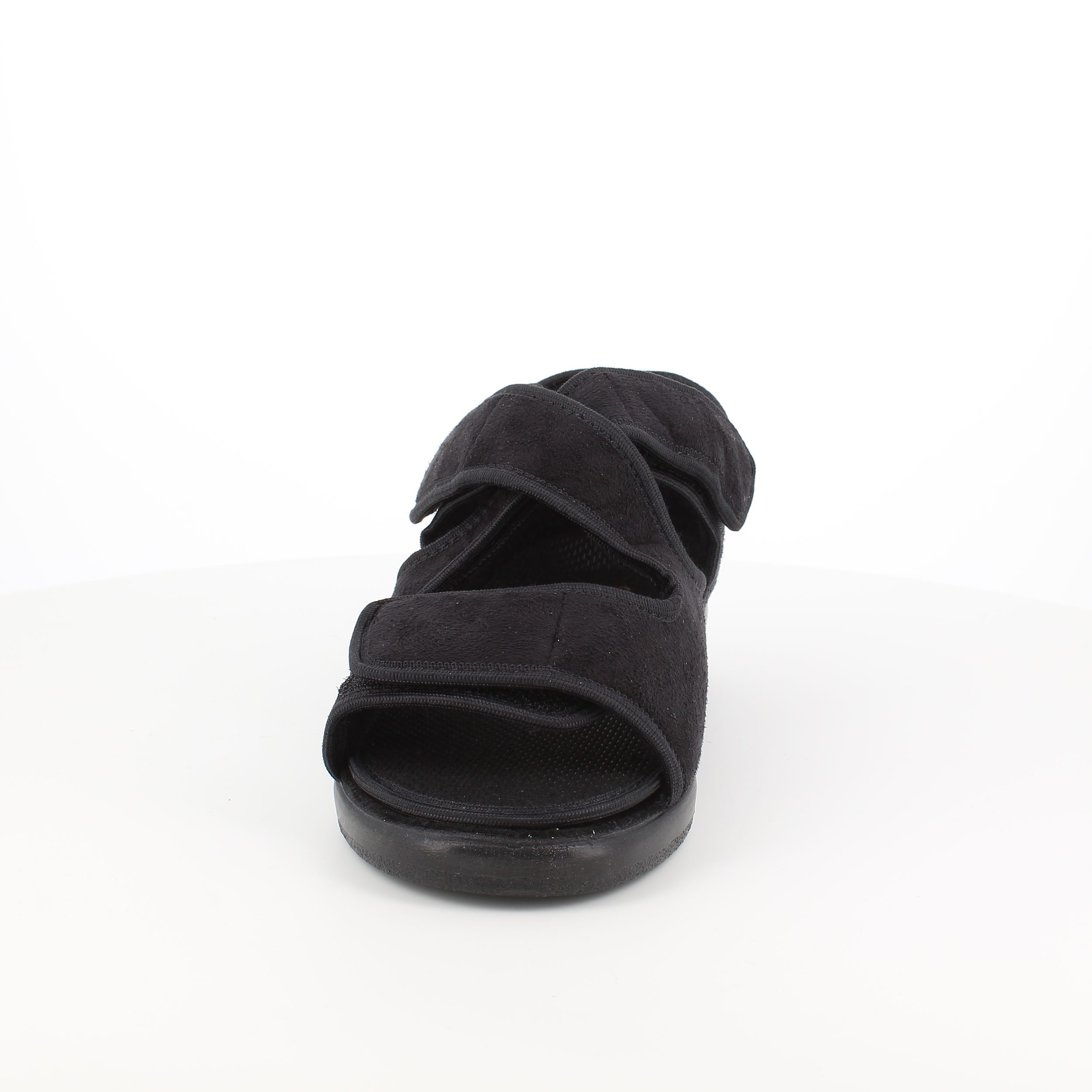 Sandal fra OrtoMed med borrelås og hælkappe