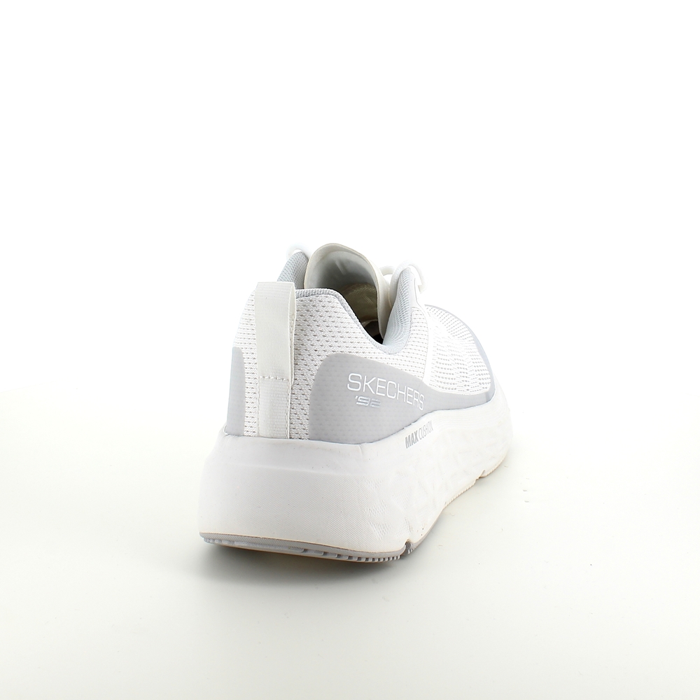 Hvite Skechers herresko med Max Cushioning